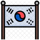 Bandera de corea  Icono