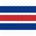 Bandera de costa rica  Icono