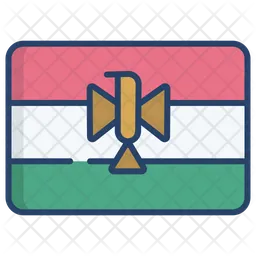 Bandera de egipto  Icono