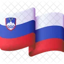 Bandera De Eslovenia Bandera Pais Icono