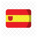 Bandera de españa  Icono