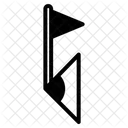 Bandera de esquina  Icono