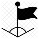 Bandera Del Juego Alferez Bandera De Ubicacion Icono