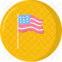 Bandera De Estados Unidos Estadounidense America Icono