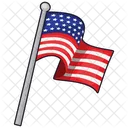 Bandera Estados Unidos America Icon