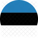 Estonia Bandera Mundo Icono