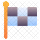 Finalizar Bandera Bandera Deporte Icono