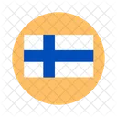 Bandera de finlandia  Icono