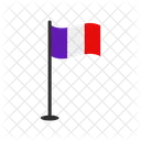 Bandera De Francia Signo Nacion Icono