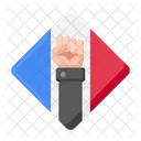 Bandera De Francia Revolucion Francesa Pais Icono