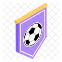 Pancarta De Futbol Pancarta De Futbol Pancarta Deportiva Icono