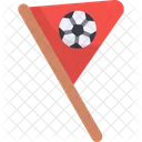 Bandera de futbol  Icono