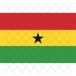 Bandera de ghana  Icono