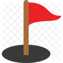 Bandera de golf  Icono