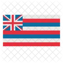 Bandera De Hawai Hawai Banderas Icon