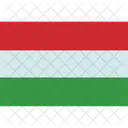 Bandera de hungría  Icono