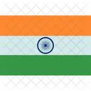 Bandera india  Icono