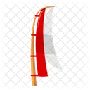 Indonesia Independencia Bandera Icono