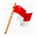 Indonesia Bandera Nacional Icono