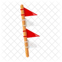Indonesia Bandera Nacional Icono