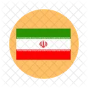 Bandera de irán  Icono