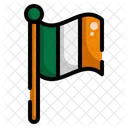 Bandera de irlanda  Icono