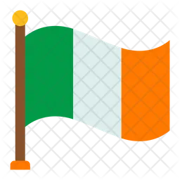 Bandera de irlanda  Icono