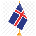 Bandera De Islandia Bandera De Islandia Islandia Icon