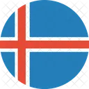 Islandia Bandera Mundo Icono