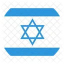 Israel Bandera Mundo Icono