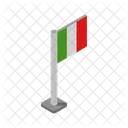 Bandera De Italia Bandera Pais Icono