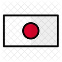 Bandera de japón  Icono