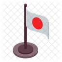 Bandera de japón  Icono