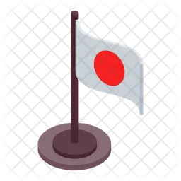 Bandera de japón  Icono