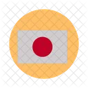 Bandera de japón  Icono