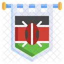 Bandera de kenia  Icono