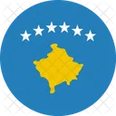 Kosovo Bandera Mundo Icono