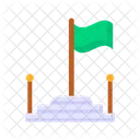 Bandera De La Escuela Asta De Bandera Pancarta Icono
