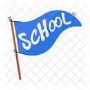 Bandera de la escuela  Icono