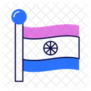 Bandera Pais India Icono