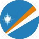 Marshall Islas Bandera Icono