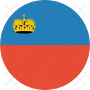 Liechtenstein Bandera Mundo Icono