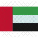 Bandera de los emiratos árabes unidos  Icono