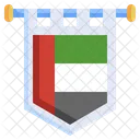 Bandera de los emiratos árabes unidos  Icono