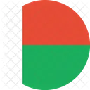 Madagascar Bandera Mundo Icono