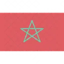 Bandera de marruecos  Icono