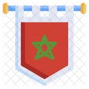 Bandera de marruecos  Icono