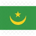 Bandera de mauritania  Icono