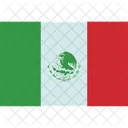 Bandera de mexico  Icono