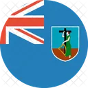 Montserrat Bandera Mundo Icono